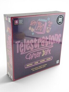 NWT Telestrations After Dark Adult Party Pack Sketch Game New Prompts